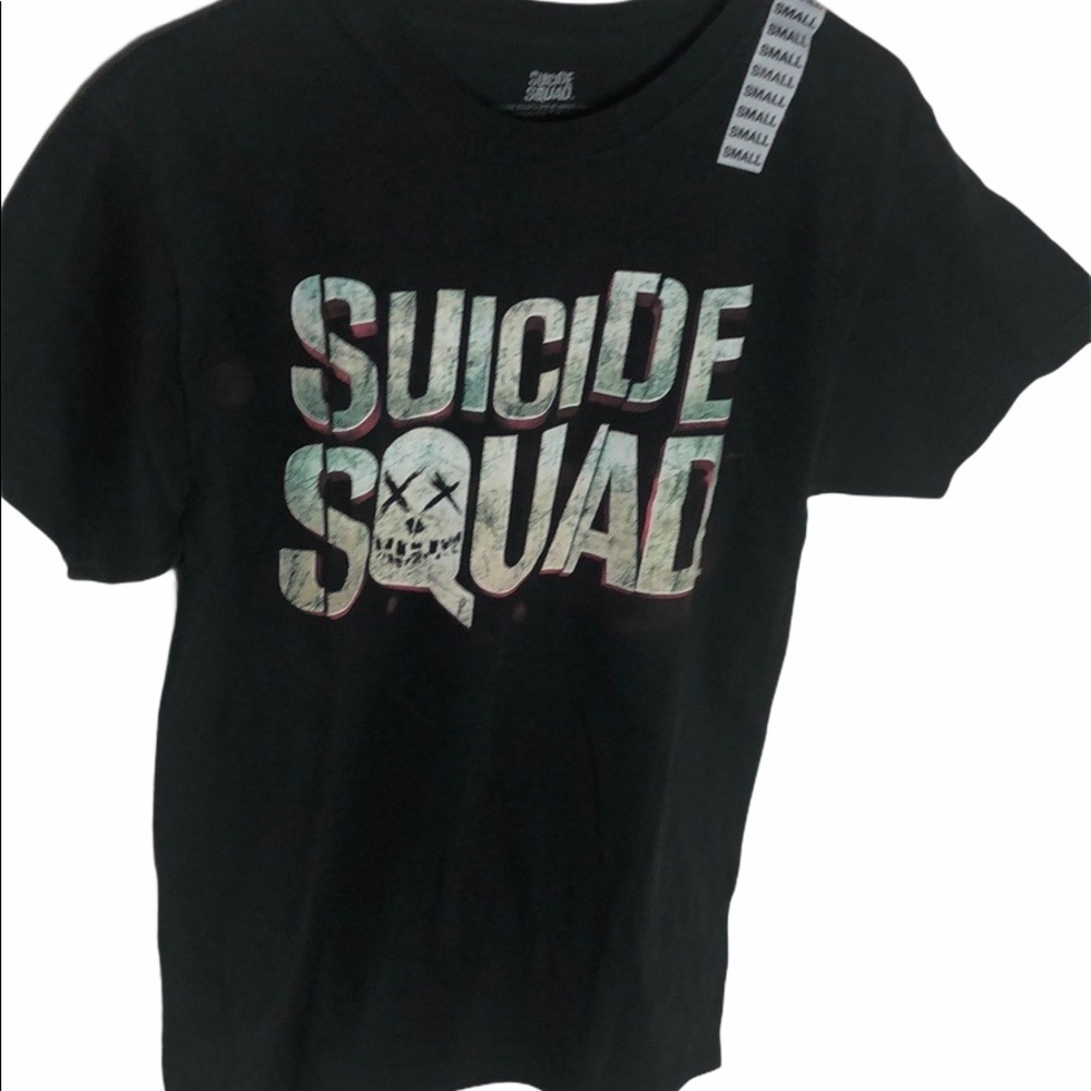 Suicide Squad Black Short Sleeve Tee Size S